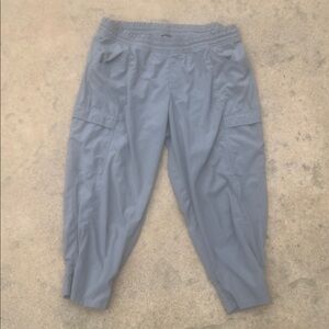 The North Face Women's Grey Lightweight Capri Hiking Joggers Size 14